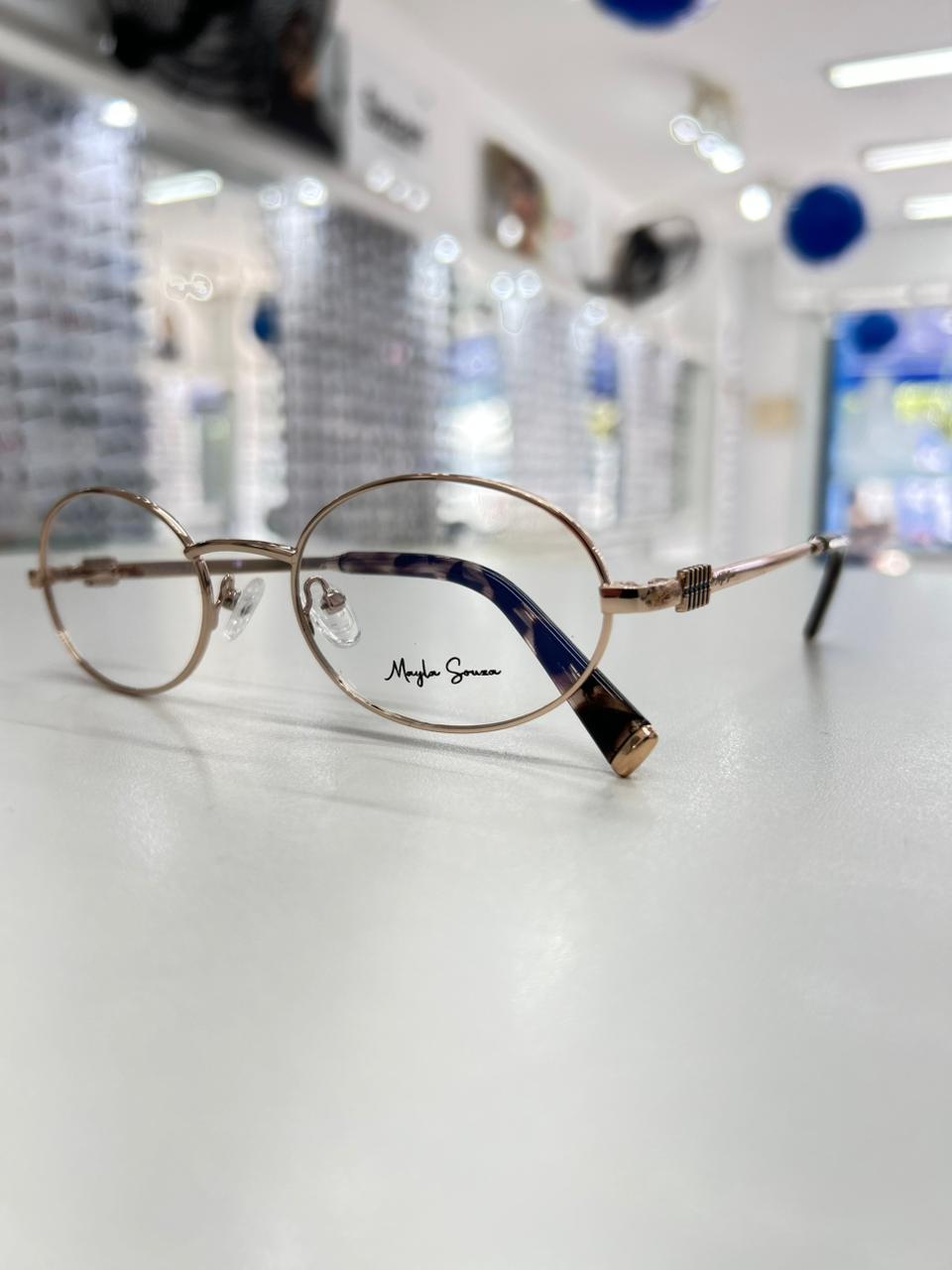 Armação estilo moderno Óticas Pinheiro